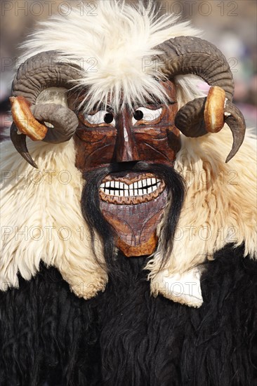 Traditional Buso goat or sheep costume