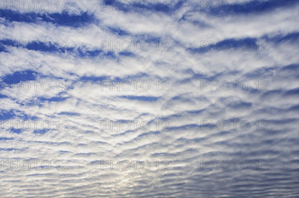 Stripy cloud formation