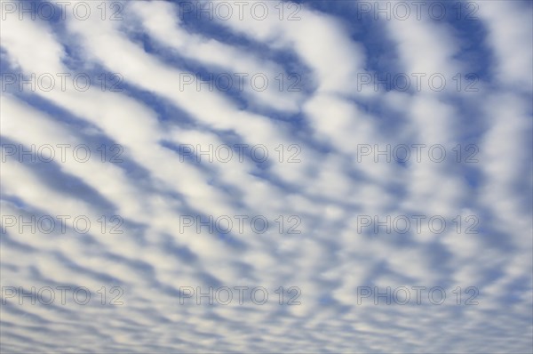 Stripy cloud formation