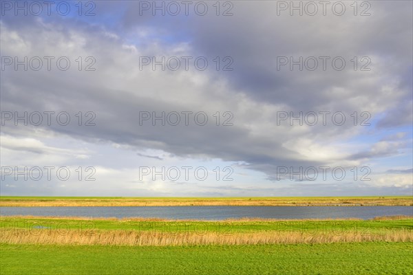 Leyhorner Sieltief near Greetsiel