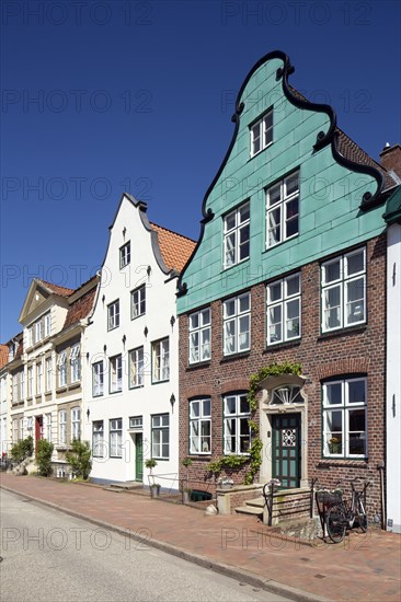 Historic town houses at the harbour