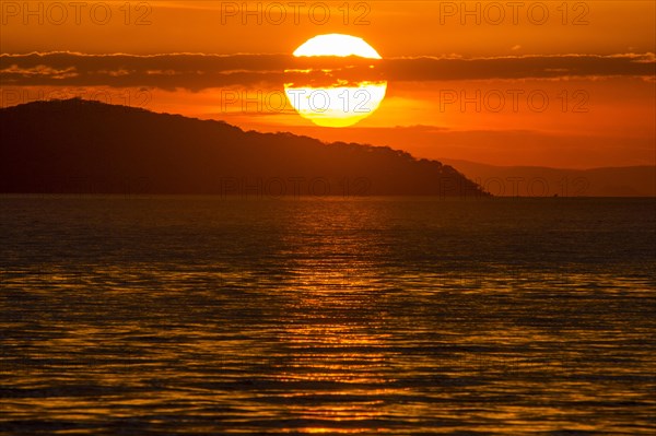 Sunset at Lake Malawi