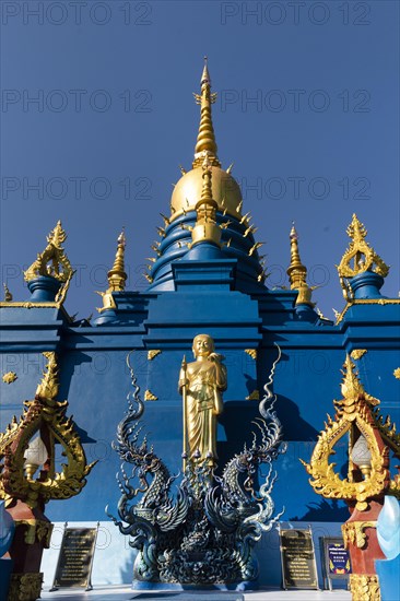 Blue Stupa of Wat Rong Seur Ten
