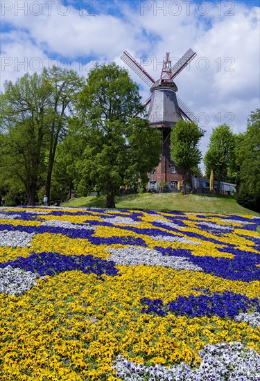 The Am Wall Windmill and ramparts
