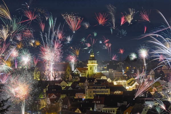 New Year's Eve fireworks