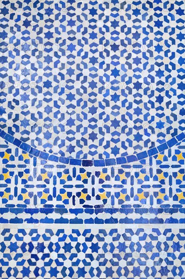 Zillij moroccan ceramic mosaic