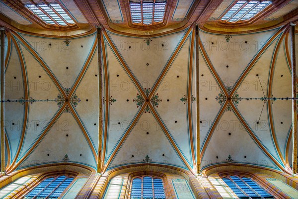 Ceiling vault of the church St. Nikolai