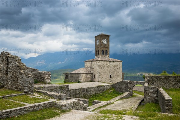 Bell tower in the castle complex