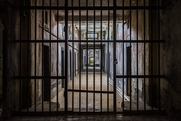 Prison cells from the time of dictatorship in the fortress