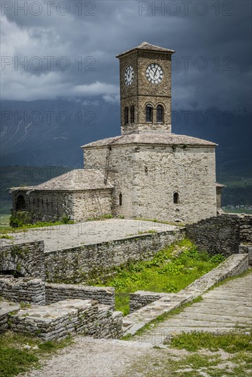 Bell tower in the castle complex