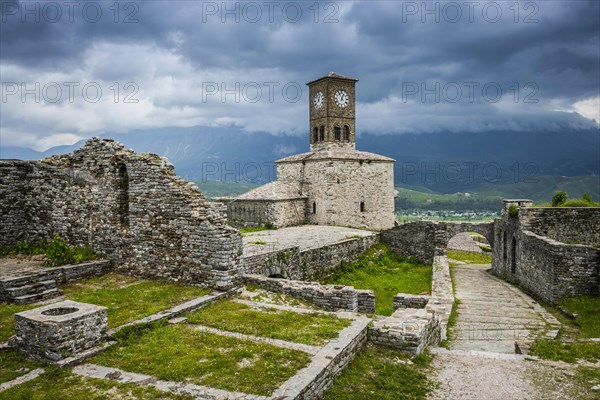 Bell tower in the castle complex