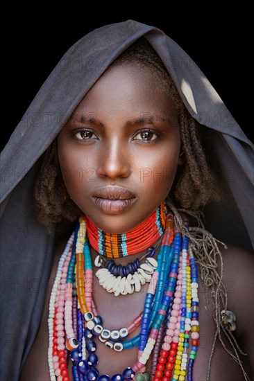 Portrait of an Arbore girl