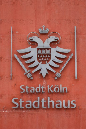 Coat of arms with double eagle