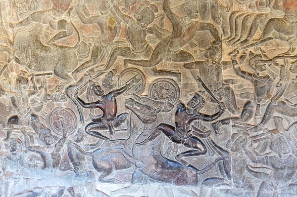 Stone relief