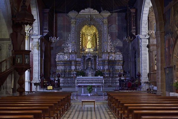 Chancel with the main altar
