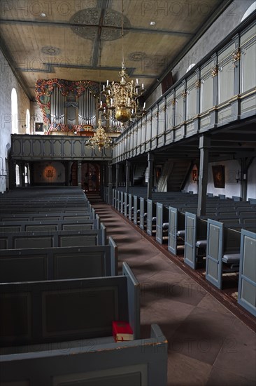 Interior of the St. Severin Church