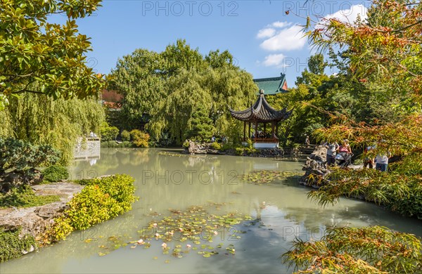 Pond with Pagoda