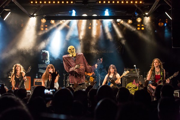 The American women's metal band The Iron Maidens