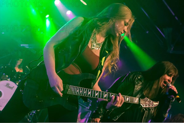 The American women's metal band The Iron Maidens