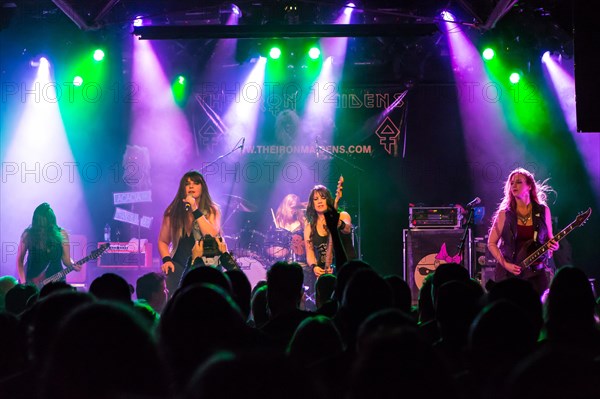 The American women's metal band The Iron Maidens