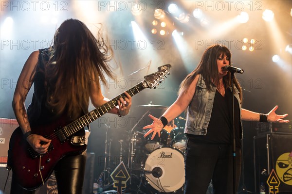 The American women's metal band The Iron Maidens