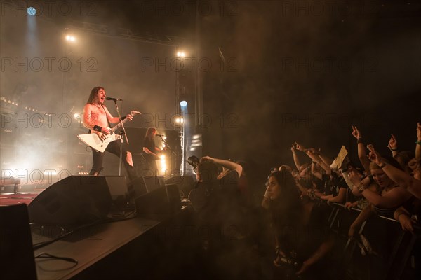 The Australian hard rock band Airbourne live at the Blue Balls Festival Lucerne