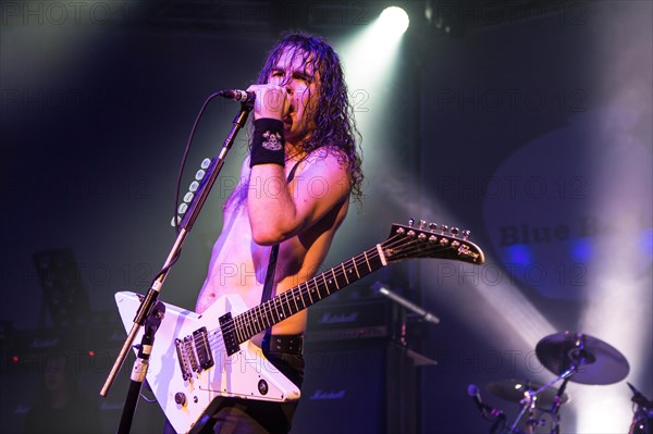 The Australian hard rock band Airbourne live at the Blue Balls Festival Lucerne