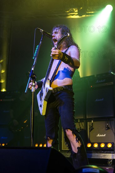 The Australian hard rock band Airbourne live at the Blue Balls Festival Lucerne