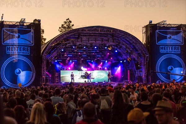 The British band Skunk Anansie with singer Deborah Anne Dyer alias Skin live at the 26th Heitere Open Air in Zofingen