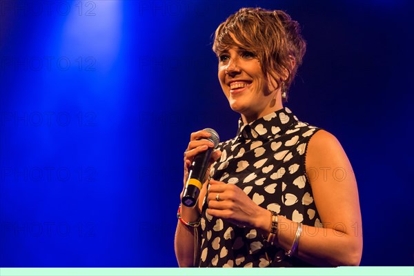 The French singer Isabelle Geffroy alias ZAZ live at the Schuur Lucerne