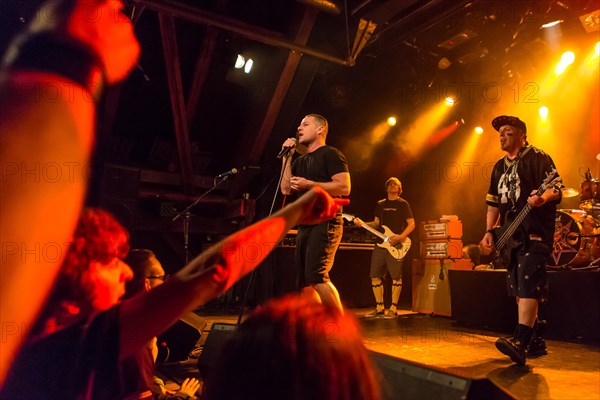 The US-American hard rock band Ugly Kid Joe live in the Schuur Lucerne