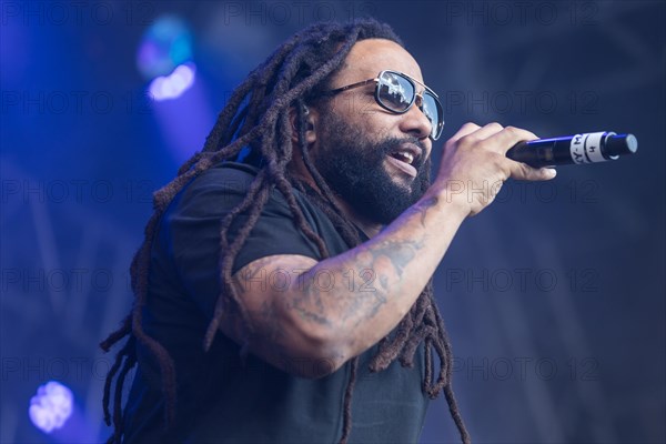 The German reggae musician Gentleman and the Jamaican reggae musician Ky-Mani Marley
