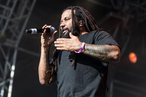 The German reggae musician Gentleman and the Jamaican reggae musician Ky-Mani Marley