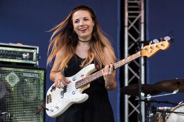 The Swiss band Mama Jefferson with singer Vanja Vukelic