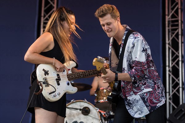 The Swiss band Mama Jefferson with singer Vanja Vukelic