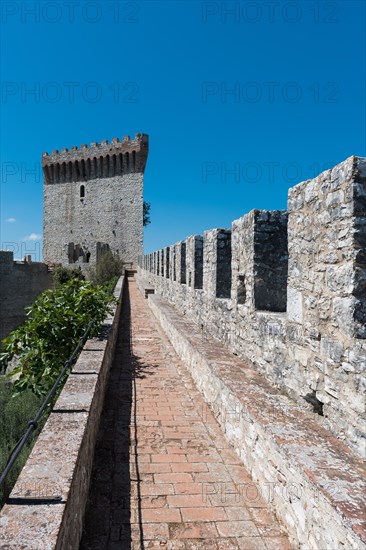 Fortress wall and tower