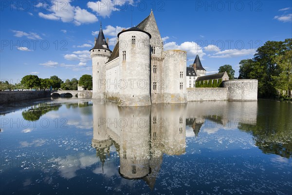 Moated castle