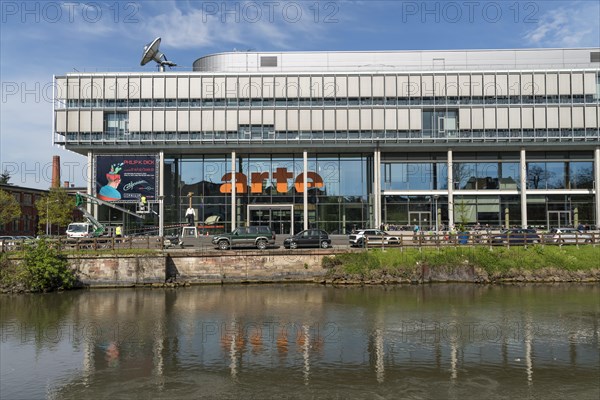 Building of the Franco-German television channel Arte