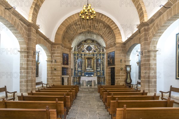 Interior of the Chapel Ermita de la Victoria