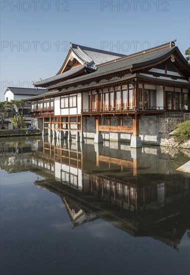 Daikanjin Temple and Hosho Pond near Zenko-ji