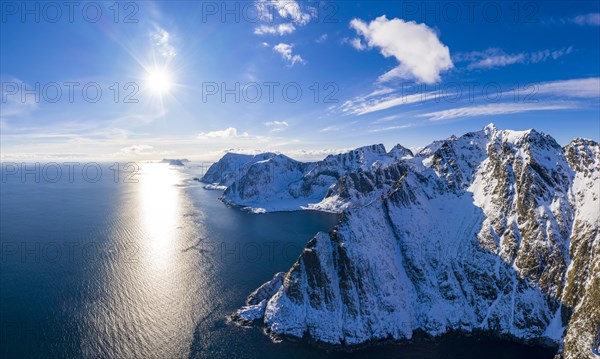View at A i Lofoten in direction Vaeroy