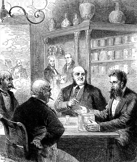 Regulars' table at Berlin