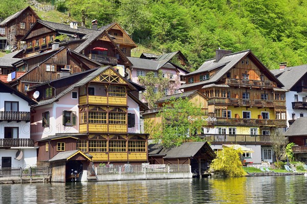 View of Hallstatt on Hallstattersee
