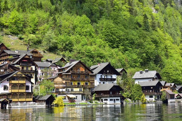 View of Hallstatt on Hallstattersee