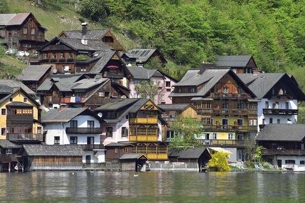 View of Hallstatt on Hallstattersee