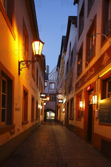 Judengasse at dusk