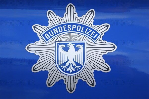 Plaque of the Federal Police