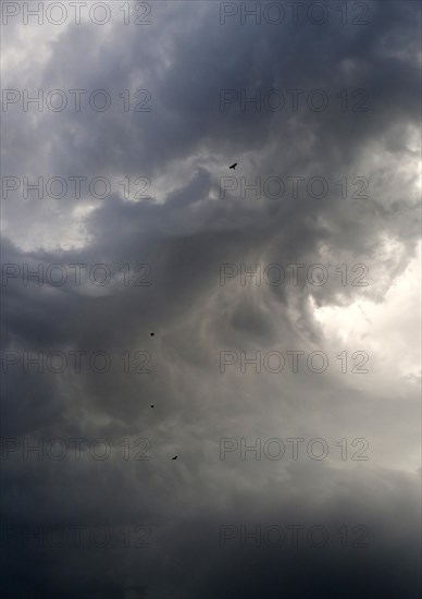 Storm clouds over Beuerberg