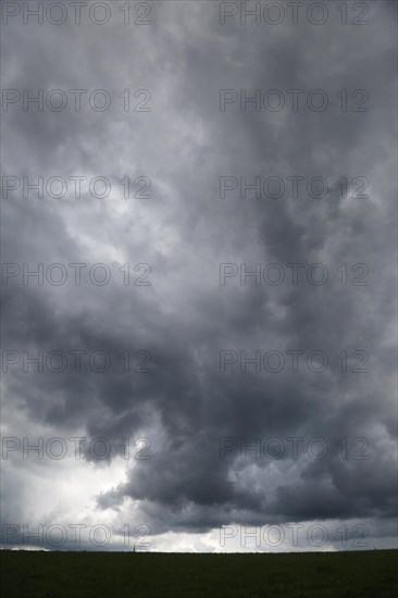 Storm clouds in Beuerberg