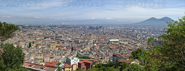 View of the city as seen from Castel Sant'Elmo